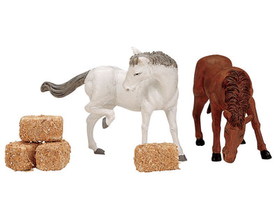Lemax Feed For The Horses, Set Of 6 - 12511