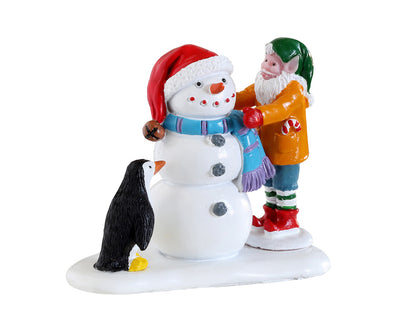Lemax Building A Snowman - 22134