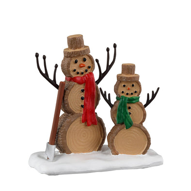 Lemax Log Snowmen - 34095