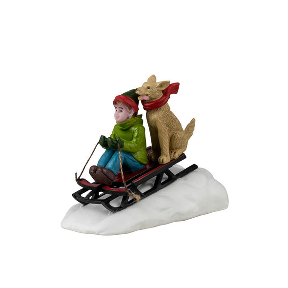 Lemax Doggone Downhill Sledding - 42351