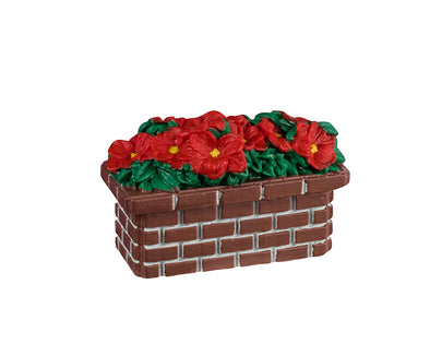 Lemax Poinsettia Planter - 44336