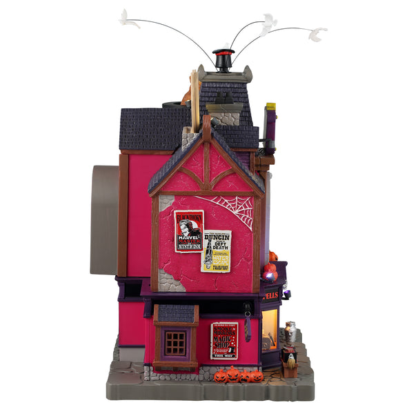 Lemax Smoke &amp; Mirrors Magic Shop - 45218