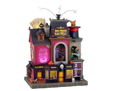 Lemax Smoke &amp; Mirrors Magic Shop - 45218