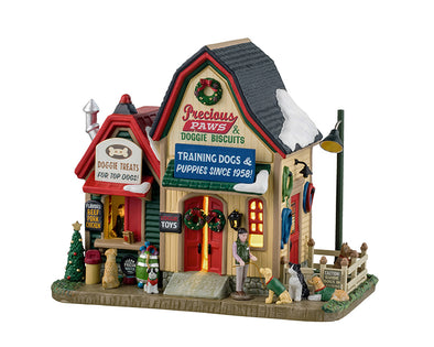 Lemax Precious Paws and Doggie Biscuits - 45275