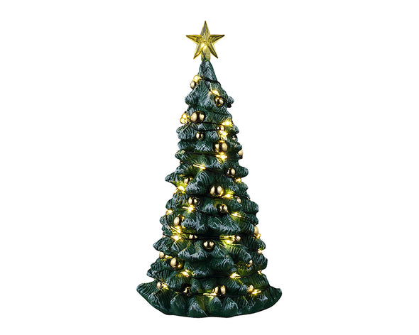Lemax Snowy Christmas Tree, Clear Light - 54526
