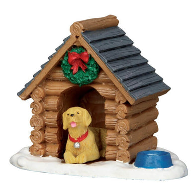 Lemax Log Cabin Dog House - 54943