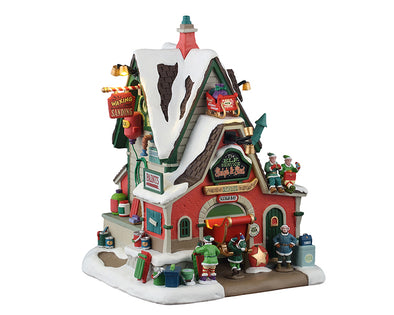 Lemax The Elf Service Sleigh &amp; Sled Repair - 55315