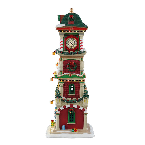 Lemax The Village Square Clock Tower - 55320