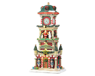 Lemax The Village Square Clock Tower - 55320