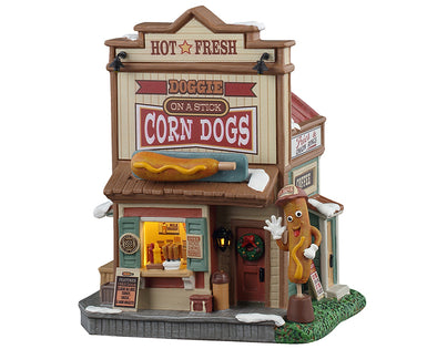 Lemax Doggie On A Stick Corn Dogs - 55333