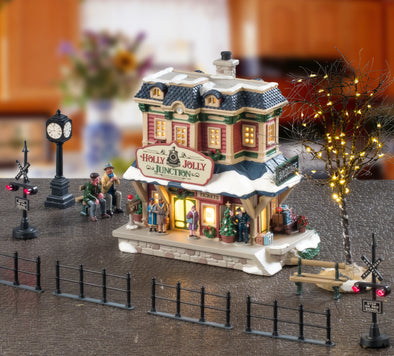 Lemax Holly Jolly Junction Set - 56672