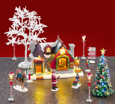 Lemax Santa's Snack Shack Set - 56674