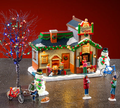 Lemax The Christmas Cafe Set - 56675