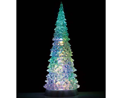 Lemax Crystal Lighted Tree, 4 Color Changeable & Color Transformation, XL - 94510