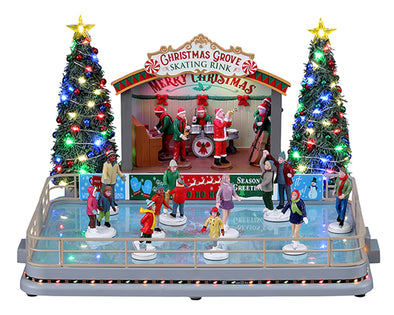 Lemax Christmas Grove Skating Rink - 14870