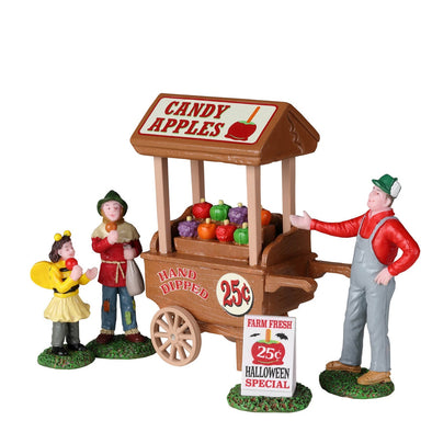 Lemax Candy Apple Cart, Set Of 5 - 22108