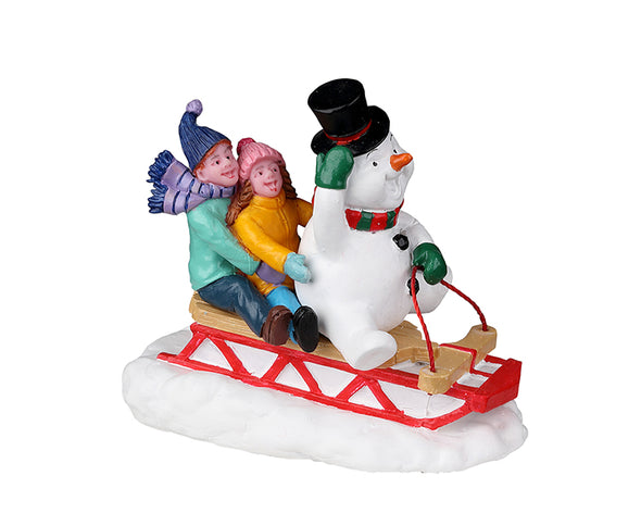 Lemax Sledding With Frosty - 22119
