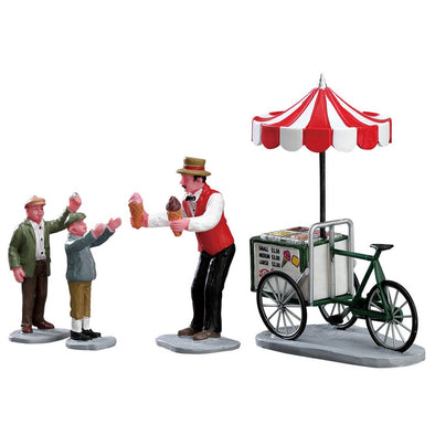 Lemax Gelato Cart, Set Of 4 - 32139