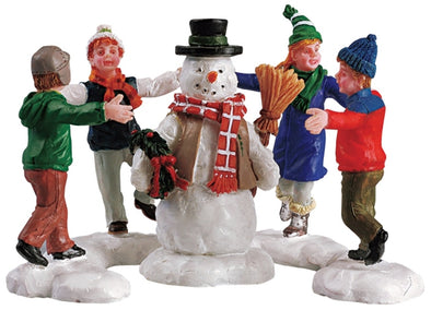 Lemax Ring Around the Snowman, Set of 3 - 52112